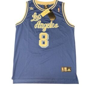 Kobe Bryant Lakers Throwback Adidas Authentics Stitched Jersey 54 NWT